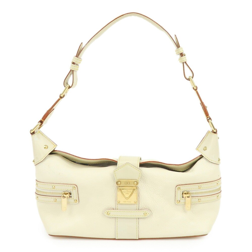 Louis Vuitton Suhali Impetueux Goatskin Shoulder Bag Beige